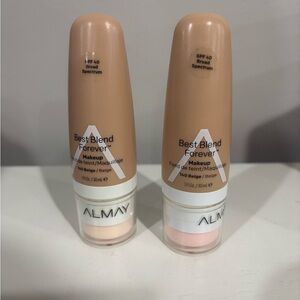 Almay Best Blend Forever Makeup SPF 40 - Beige set of 2